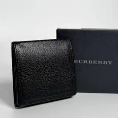 未使用品　BURBERRY　バーバリー　コインケース　ノバチェック　ロゴ型押し