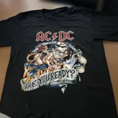 AC/DC グラフィックTシャツ XL