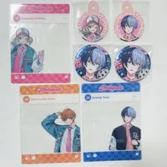 プロセカ 小豆沢こはね 東雲彰人 青柳冬弥 メロパレ 缶バッジ 特典