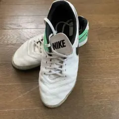 Nike Tiempo Ｘ　フットサルシューズ グリーン/ネオン 28センチ