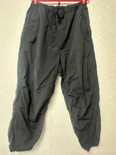 GU ジーユー パラシュートパンツ Lサイズ ダークグレー