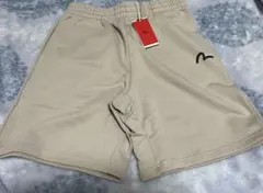 新品・タグ付】EVISU KOREA フラワー大黒 スウェットハーフパンツXL