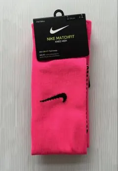 【新品未使用】NIKE ナイキ サッカー フットサル ソックス 靴下 蛍光ピンク