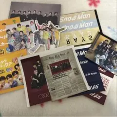 SnowMan 特典 ステッカーセット