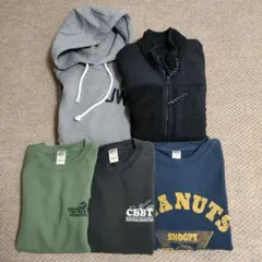 【ユニクロ他】トレーナー·パーカー·ブルゾンまとめ売り