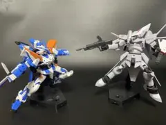 HGアストレイブルーフレームセカンドL & HGシグー(リマスター版)完成品