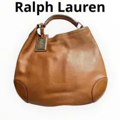 値下げしました‼️Ralph Lauren ワンショルダーバッグキャメル　素敵ですのサムネイル