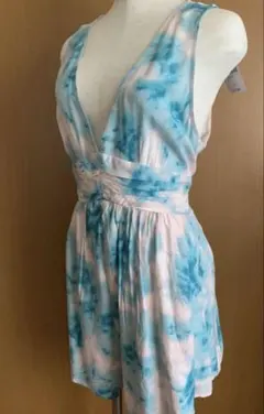 新品未使用 タグ付き Forever21 花柄オールインワン