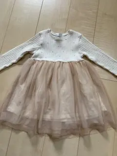 ZARA チュールワンピース 98cm ピンク