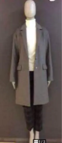 セオリー⭐︎チェスターコート 濃いグレー