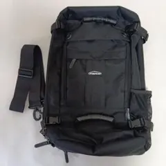 OVERMONT リュック・ショルダーバッグパック　ブラック　40L
