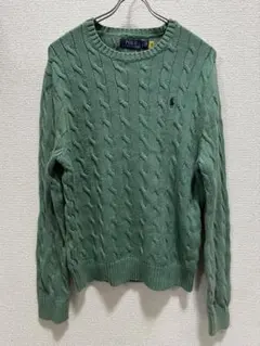 美品定価半額以下　Polo Ralph Lauren ケーブルニットセーター
