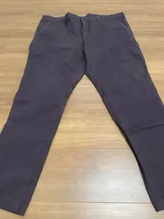 ユニクロウルトラストレッチスキニーフィットチノウエスト91cm股下69cmワイン