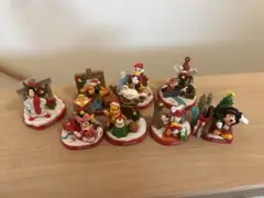 【チップ&デール】クリスマスフィギュア　限定200個　箱あり　未使用　希少 チップ&デール】クリスマスフィギュア 限定200個 箱あり 未使用