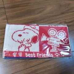 スヌーピー Best Friends タオル　2枚