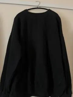 久米繊維　ブラック ビッグ　スウェット