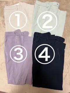 【説明文必読】UNIQLO オフィスカジュアル　　パンツ　スラックス　まとめ売り