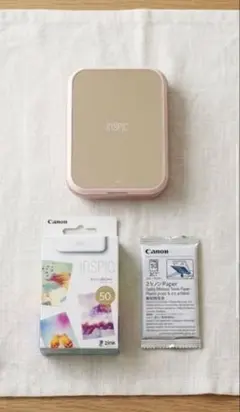 【未使用品】Canon iNSPiC 本体 50枚フォトペーパーセット
