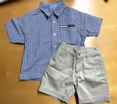 ☆Tommy半袖シャツ100&ラルフローレン半ズボン90㎝　セット☆