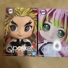 鬼滅の刃 Q posket 煉獄杏寿郎 甘露寺蜜璃 フィギュア