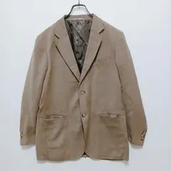 ユキトリイ YUKI TORII スエード調 テーラードジャケット ベージュ