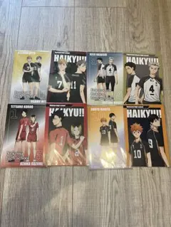 ハイキュー　プラザ　特典ポストカード　コンプリート　8枚セット