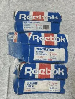 Reebok グレー Tシャツ プリントデザイン