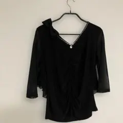 み*ぃ様 ブラック社交ダンスレッスンウェア