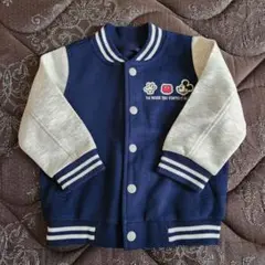 【ほぼ新品】UNIQLO　ミッキーマウス　ブルゾン　80㎝　フードなし