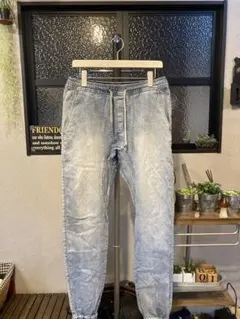 や*ー様 US(アス) ビンテージデニム転写パンツ - メルカリ