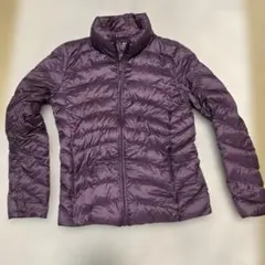 パープル ダウンジャケット