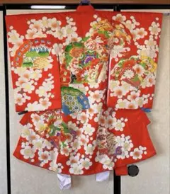御長襦袢地 御長じゅばん地 花紫 シャレ長襦袢 精華 きもの松葉 着物