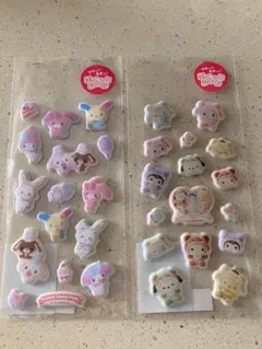 サンリオ　立体ぷくぷくシールセット 2シート