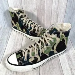 ✨人気✨コンバース CONVERSE オールスター【27】迷彩 カモ柄 日本製