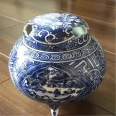 【未使用】京焼 清水焼 京都 香炉 染付け 平安 木箱入り 土山 松泉作 2025年最新】土山松泉の人気アイテム - メルカリ