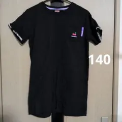 N*P SCHOOL 半袖 Tシャツ ブラック キッズ 女の子　140