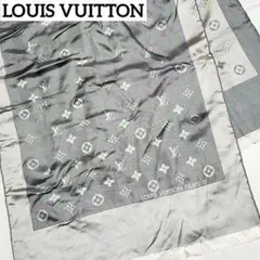 ☆Louis Vuitton☆ ストール エシャルプカプリ シルク グレー.