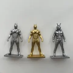 仮面ライダーゼッツ　フィギュア付きチョコスナック　フィギュア3種セット