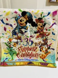 東京ディズニーリゾート 35周年タオルハンカチ