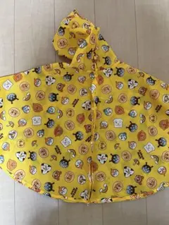 アンパンマン　レインポンチョ　80〜100cm