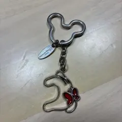 ディズニー ミニーちゃん キーホルダー ペアキーホルダー ミキミニ