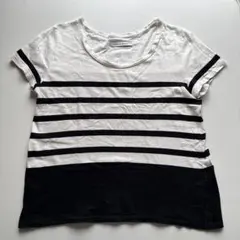 FORK&SPOON ボーダーTシャツ 半袖のサムネイル