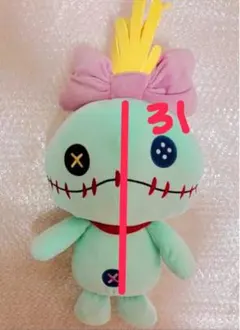 ディズニー スクランプ ぬいぐるみ　大　新品同様
