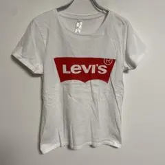Levi's リーバイス ロゴプリント Tシャツ ホワイト Mのサムネイル