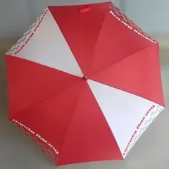 【匿名配送】傘 ホンダ Honda F1 レーシング パラソル 赤 白