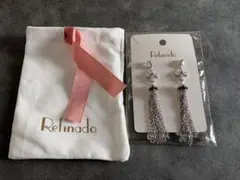 Refinado ブライダルタッセルピアス