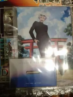 セガラッキーくじ　呪術廻戦　群青・落日アクリルスタンド　五条悟　ほぼ未使用品