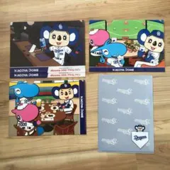 中日ドラゴンズ　ドアラ　クリアファイル　まとめ売り