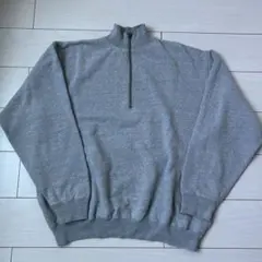 Old gap 80s 90s ギャップ　ハーフジップ　無地　スウェット