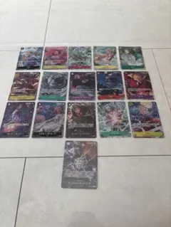 ワンピースカード　SR パラレル　16枚セット